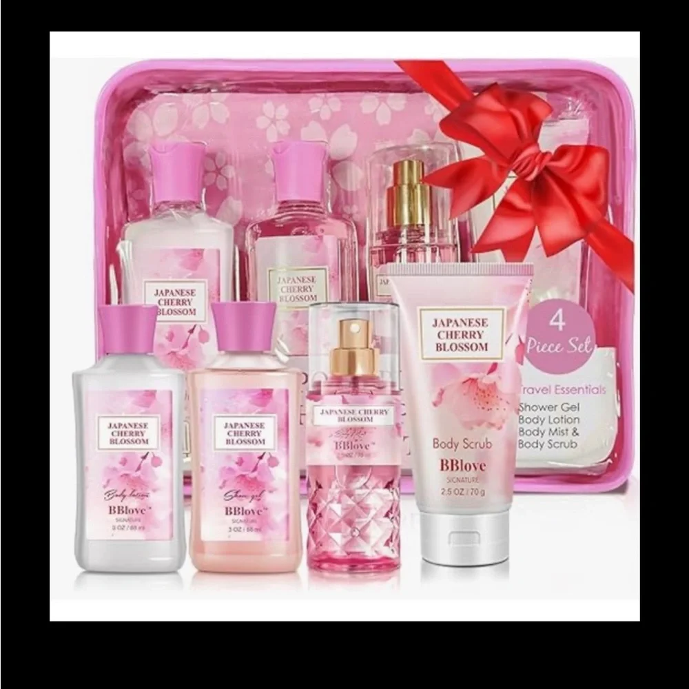 Pink Portable Home Spa Gift Set
